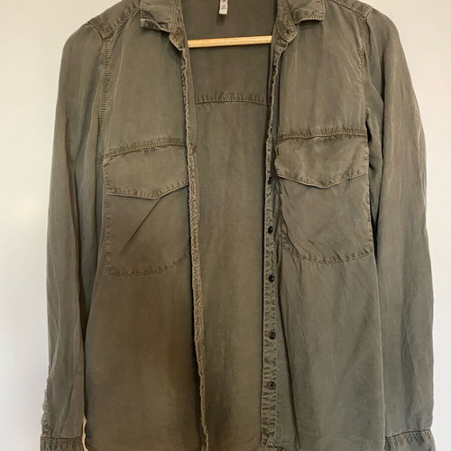 Stradivarius women's shirt used with chest pockets size S