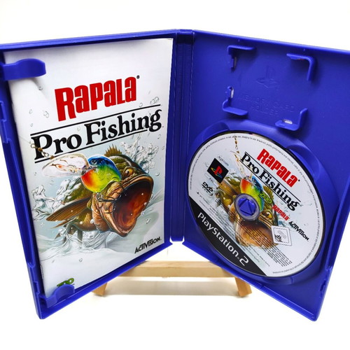 Rapala Pro Fishing Playstation 2 PS2 used, complete and functional