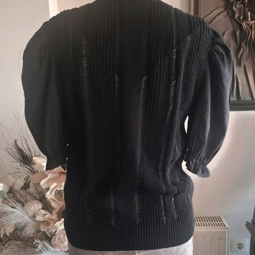 Twinset Actitude black blouse size M like new