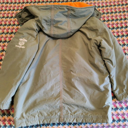 Prenatal kids jacket with hood and vest for boys 8 years like new, multicolor