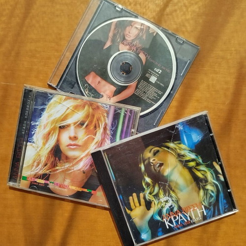 Anna Vissi CD collection used, pack of 3 pop