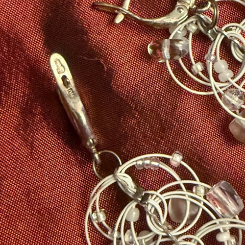 Etalon Jenavi silver earrings new with unique design