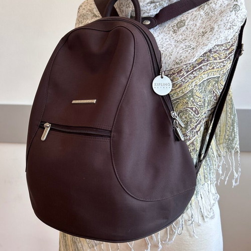 Kipling Oxygen brown backpack like new