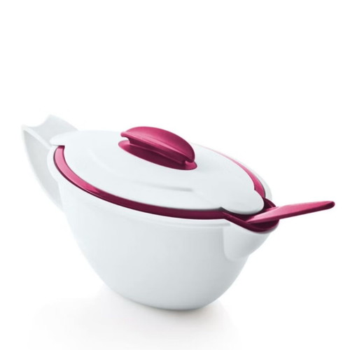 Tupperware Duo Thermos Sauce Container with Spoon, 400 ml