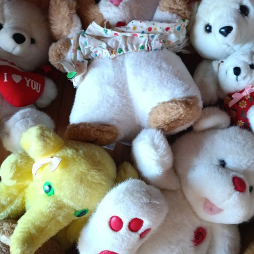 Pack of 9 stuffed toys like new, very good condition