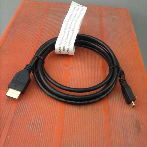 HDMI male to HDMI micro male cable 1.5m