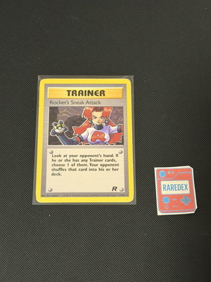 Rocket’s Sneak Attack 72/82 Pokémon TCG Team Rocket Trainer card