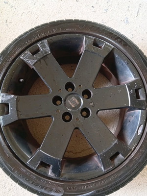 Aluminum rims 4 pieces 5/100 used from Seat Top Gun 205/45/16