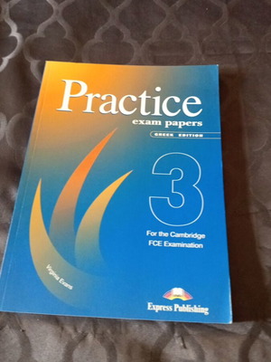 Practice Exam Papers 3 English book like new