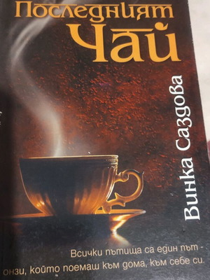 The Last Tea new book by Vinka Sazdova