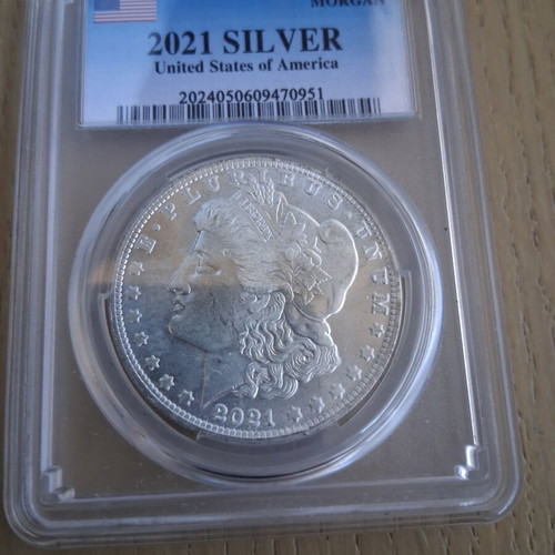 Replica American silver coin 2021