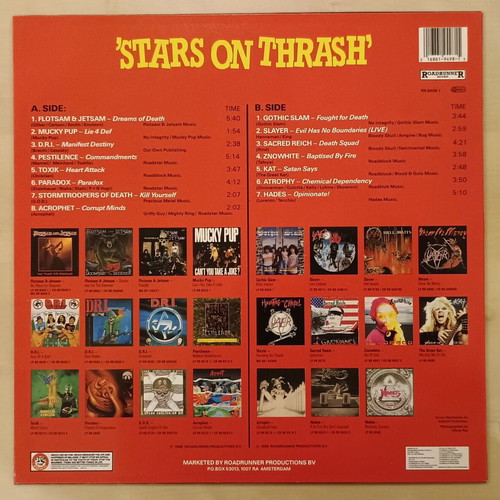 Stars On Thrash vinyl near mint, metal