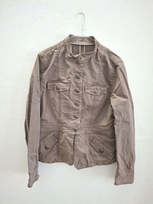 Massimo Dutti Military Jacket used, khaki, size S