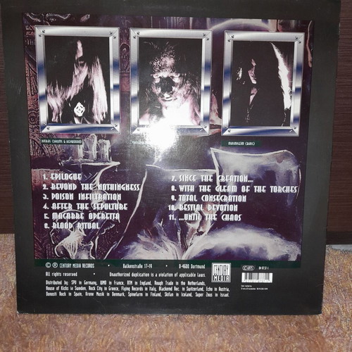 Samael Blood Ritual 1992 vinyl LP used metal album