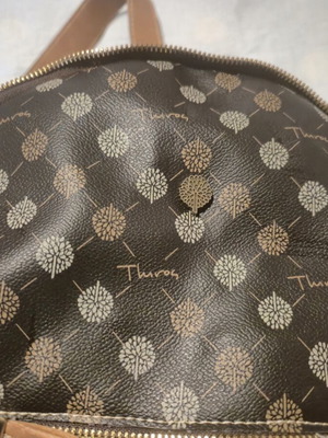 Thiros backpack with olive tree pattern