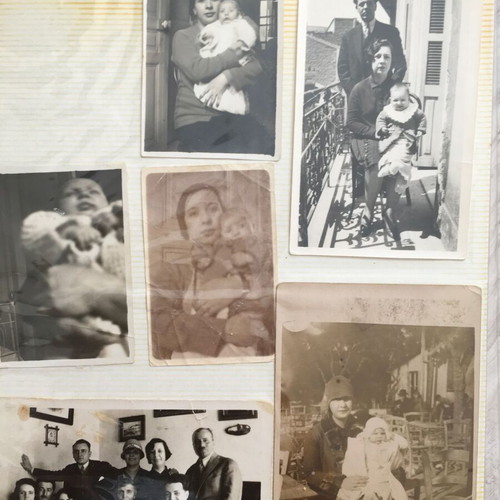 Historical photo album used, Egypt and Greece 1920-1930 rare retro photos