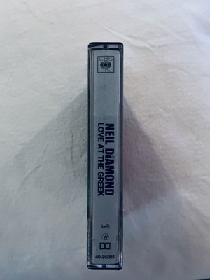 Neil Diamond Love at the Greek κασέτα μεταχειρισμένη, live άλμπουμ 1977