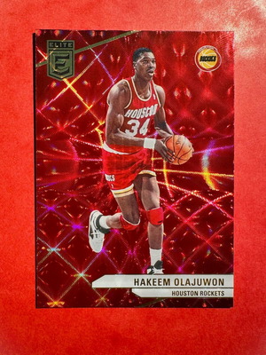 Panini Donruss Elite 2023-24 Hakeem Olajuwon #97 Basketball Card Houston Rockets new