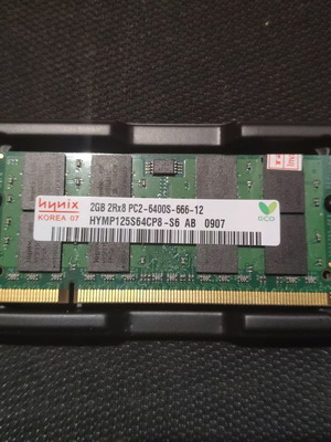 Μνήμη RAM για Laptop Hynix DDR2 2gb 800 Mhz