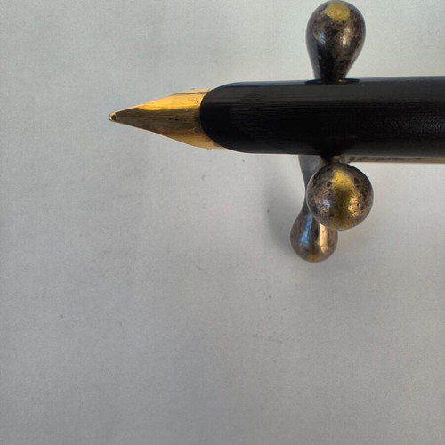 Parker pen used, stainless steel, made in France