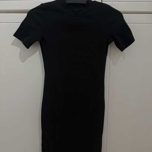 Mini black dress Bershka like new, XS