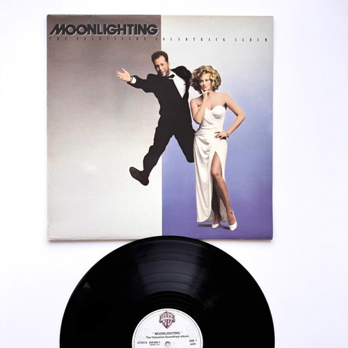 Moonlighting TV Soundtrack LP used, pop genre