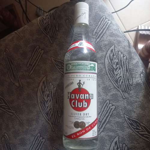 Havana Club Silver Dry rum sealed since 1998