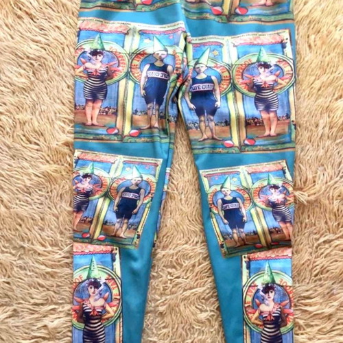Ripped Cotton Circus Couple Collection 2020 leggings new, size Small