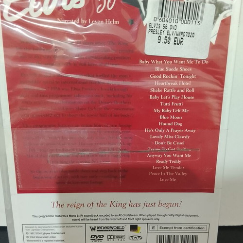 Elvis '56 DVD new, rock documentary