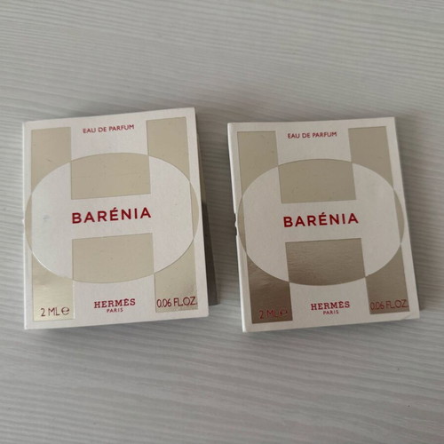 Hermès Barénia EDP perfume samples women new 2 x 2ml