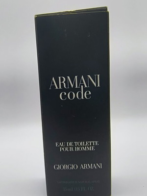 Ανδρικό άρωμα Armani Code 15ml σαν καινούργιο