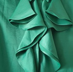 Zara πουκάμισο σατέν πράσινο μέγεθος L 40 σαν καινούργιο