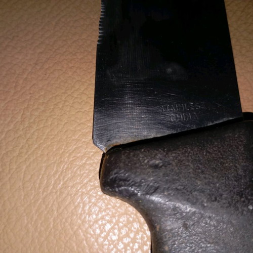 Large vintage kitchen knife like new