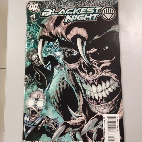 Blackest Night set of 8 comics like new, complete series