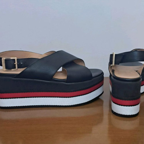 Paloma Barceló Platform Sandals like new, leather, size 36.5