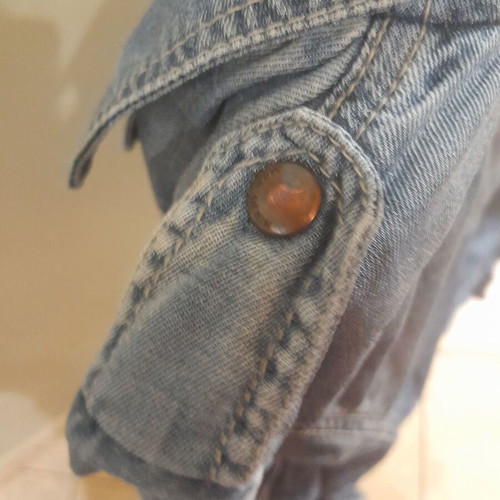 Miss Denim denim jacket like new, medium, blue