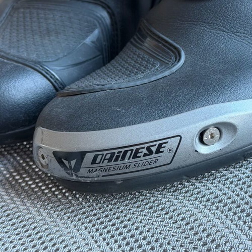 Dainese Racing DynoPro D1 boots like new, size 41, black and grey