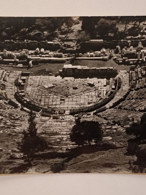 Καρτ ποστάλ Αθήναι - Θέατρον Διονυσίου ασπρόμαυρο μεταχειρισμένο