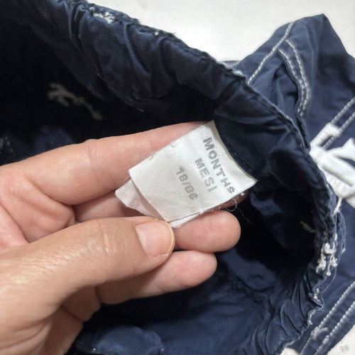 Trusardi Junior Bermuda Swim Shorts used, size 18 months