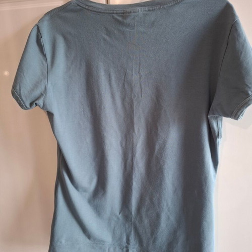 Champion women's t-shirt XL V-neck turquoise new