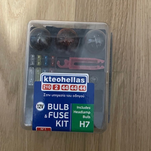 Bulb Fuse kit new from kteo hellas