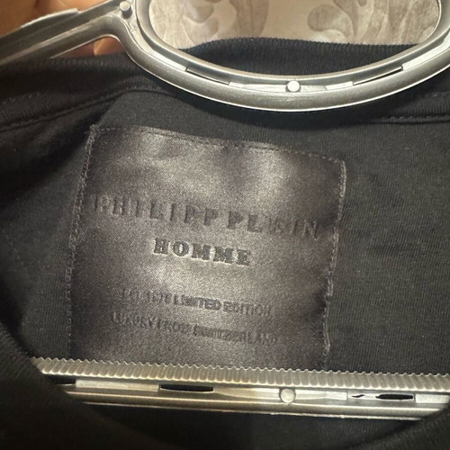 Philipp Plein rock T-shirt like new, size M, black