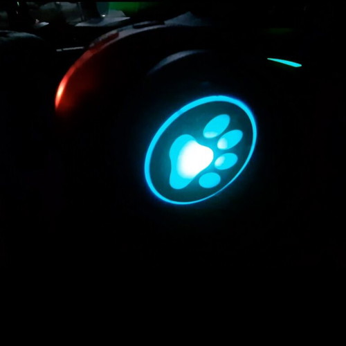 Purple headphones like new with wired and Bluetooth connection