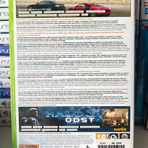 Xbox Forza Motorsport 3 and Halo 3 bundle used