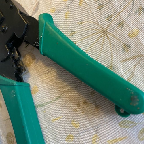 Network internet telephone crimping pliers like new, set of 2