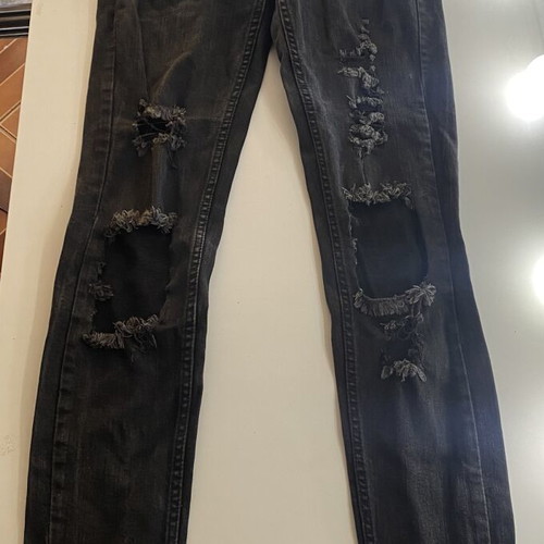 Pink Woman black jeans, size XS