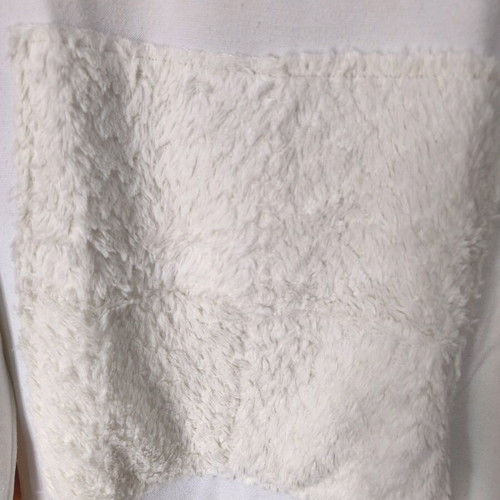 Zara women's long-sleeve blouse like new, size medium, white