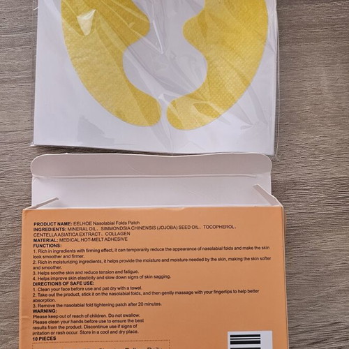 Nasolabial Folds Patch EELHOE like new, pack of 8 collagen patches