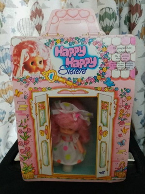 Happy Happy Sisters 80's doll El Greco like new