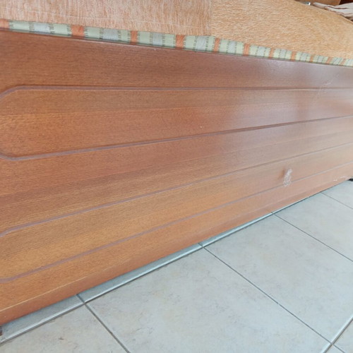 Sofa with storage like new, 161x56 cm, 38 cm depth